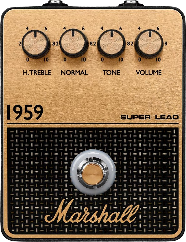 Marshall Amp Series 1959 Super Lead Plexi Pedal - Overdrive/Distortion/Fuzz Effektpedal - Main picture