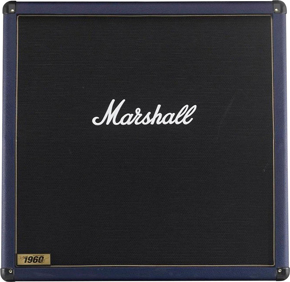 Marshall Joe Satriani 1960bjsb 4x12 300w Pan Droit Blue Edition - Boxen für E-Gitarre Verstärker - Main picture
