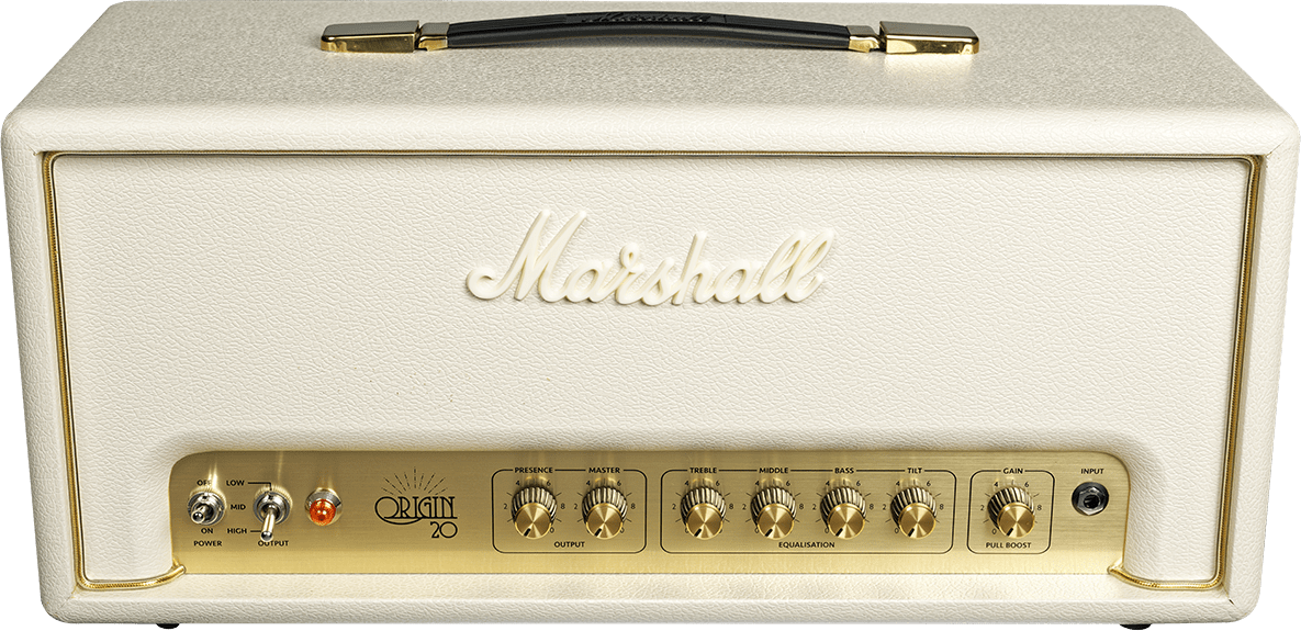 Marshall Origin 20 Head Cream Levant - E-Gitarre Topteil - Main picture