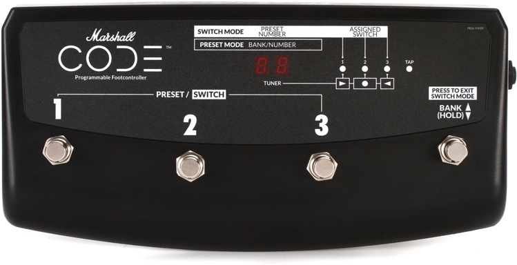 Marshall Pedl91009 4-way Code Amplifiers - Fußschalter für Verstärker - Main picture