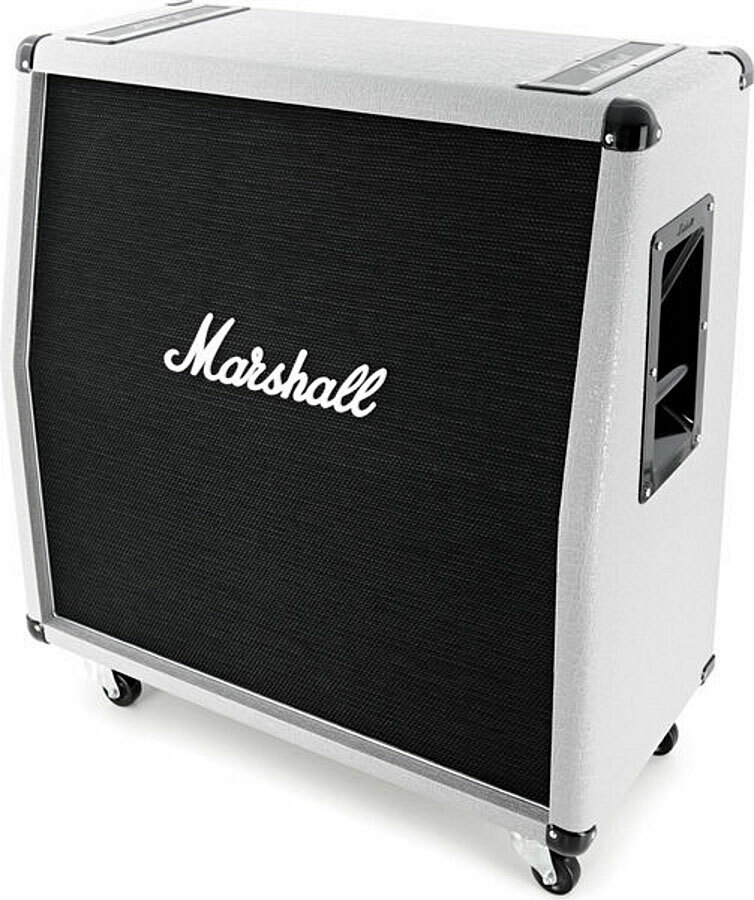 Marshall Silver Jubilee Reissue 2551av Slant 4x12 280w 4/8/16-ohms Stereo Pan Coupe - Boxen für E-Gitarre Verstärker - Main picture