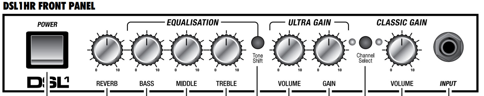 Marshall Dsl1h Head 0.1/1w - E-Gitarre Topteil - Variation 1