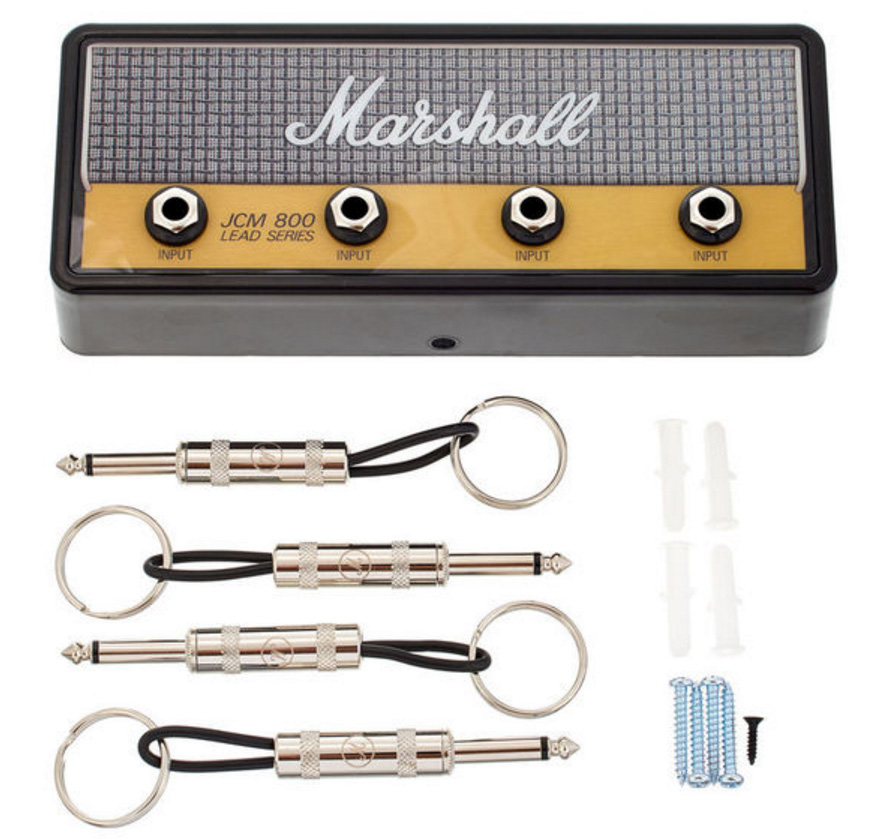 Marshall Jack Rack Key Holder Jcm800 Chequered - Schlüsselanhänger Anhänger - Variation 1