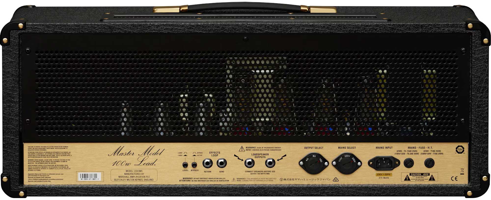 Marshall Jcm800 Modified Head 2203 100w El34 - E-Gitarre Topteil - Variation 2