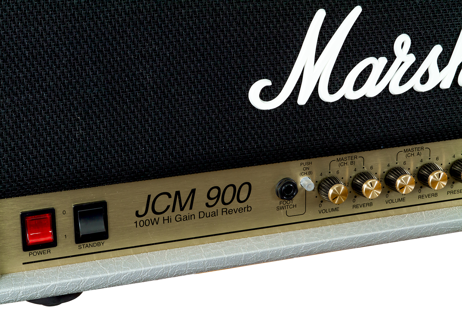 Marshall Jcm900 4100 Vintage Reissue Head 100w El34 Silver - E-Gitarre Topteil - Variation 2