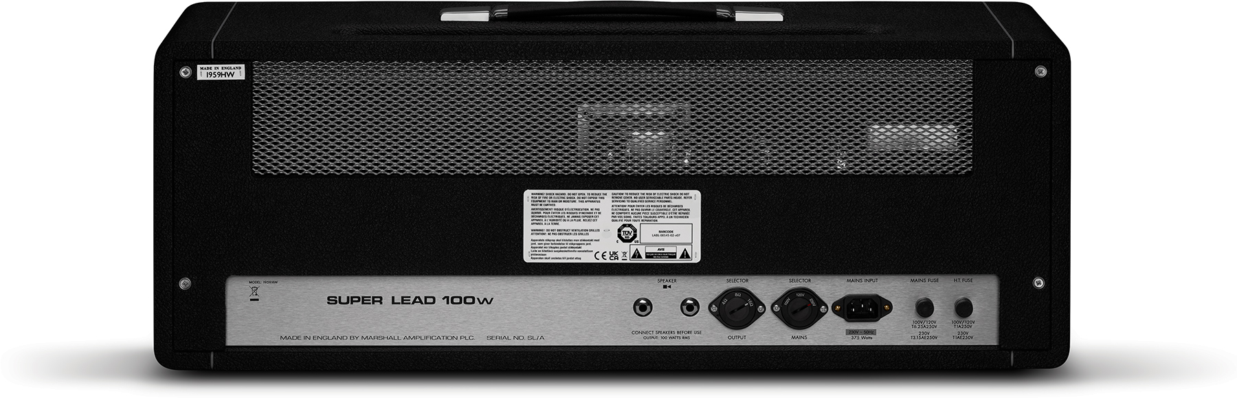 Marshall Jimi Hendrix 1959jmh Handwired Bundle Ltd 100w El34 4x12 - E-Gitarre Topteil - Variation 5
