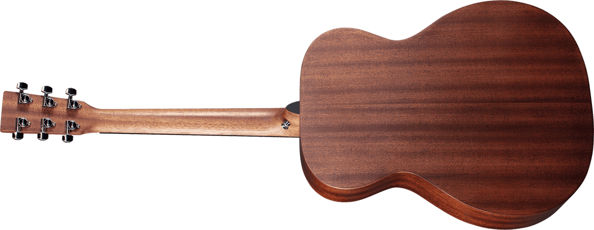 Martin 000-10e Road Tout Sapele  + Housse - Naturel Satin - Elektroakustische Gitarre - Variation 1