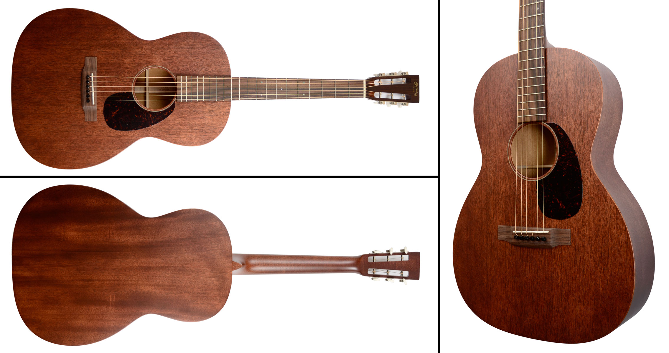 Martin 000-15sm Auditorium Tout Acajou Slotted Head - Natural - Westerngitarre & electro - Variation 2