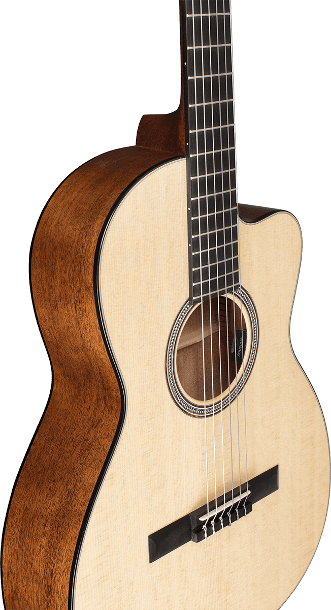 Martin 000c12-16e Nylon Auditorium Cw Epicea Acajou Eb - Natural - Konzertgitarren 4/4 - Variation 4