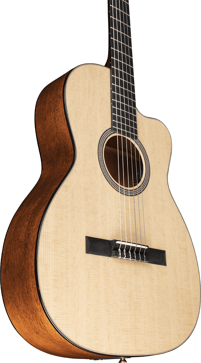 Martin 000c12-16e Nylon Auditorium Cw Epicea Acajou Eb - Natural - Konzertgitarren 4/4 - Variation 5