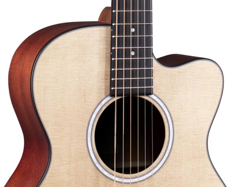 Martin 000cjr-10e Auditorium Junior Cw Epicea Sapele Ric +housse - Natural Satin - Western-Reisegitarre - Variation 2