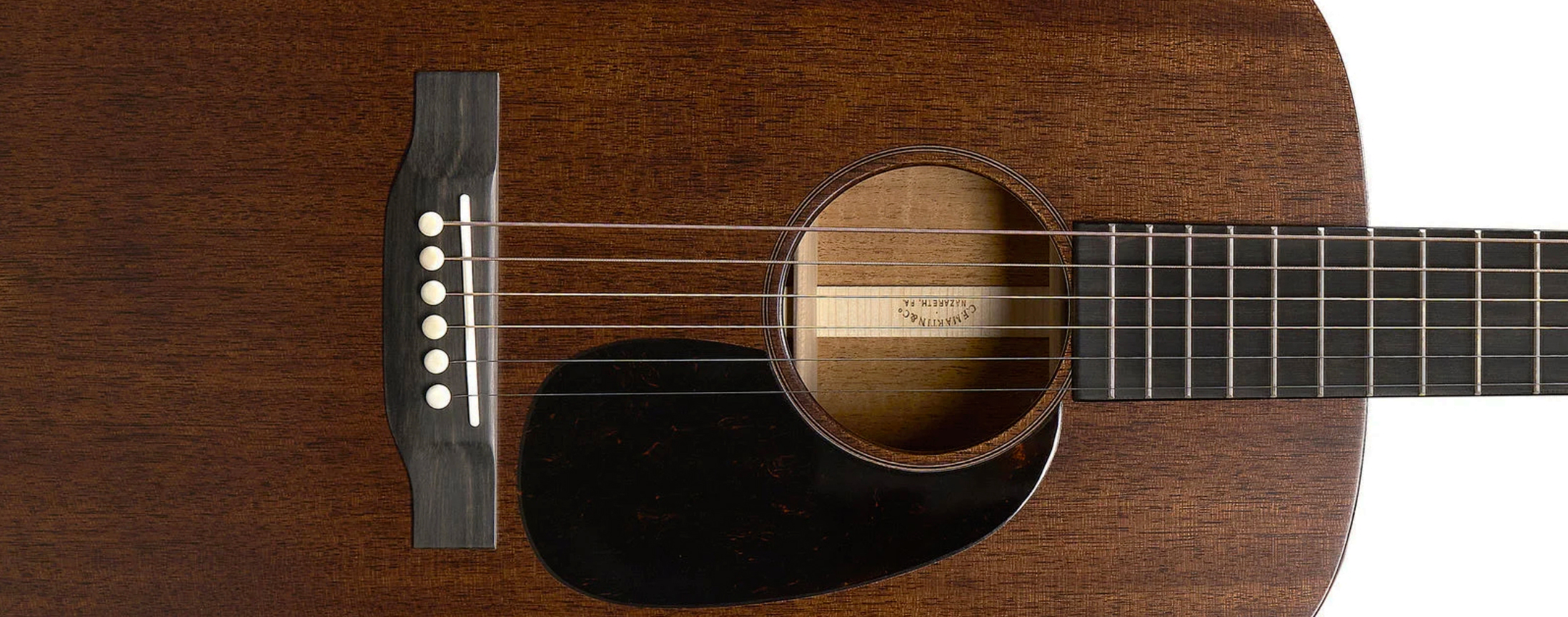 Martin 017 Standard Golden Era Shsc Tout Acajou Eb - Natural Satin - Folk-Gitarre - Variation 2