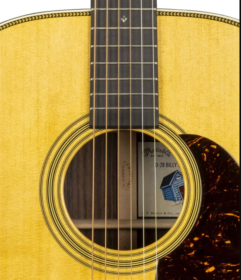 Martin Billy Strings D28 Dreadnought Epicea Palissandre Eb - Natural Antique Toner - Folk-Gitarre - Variation 2