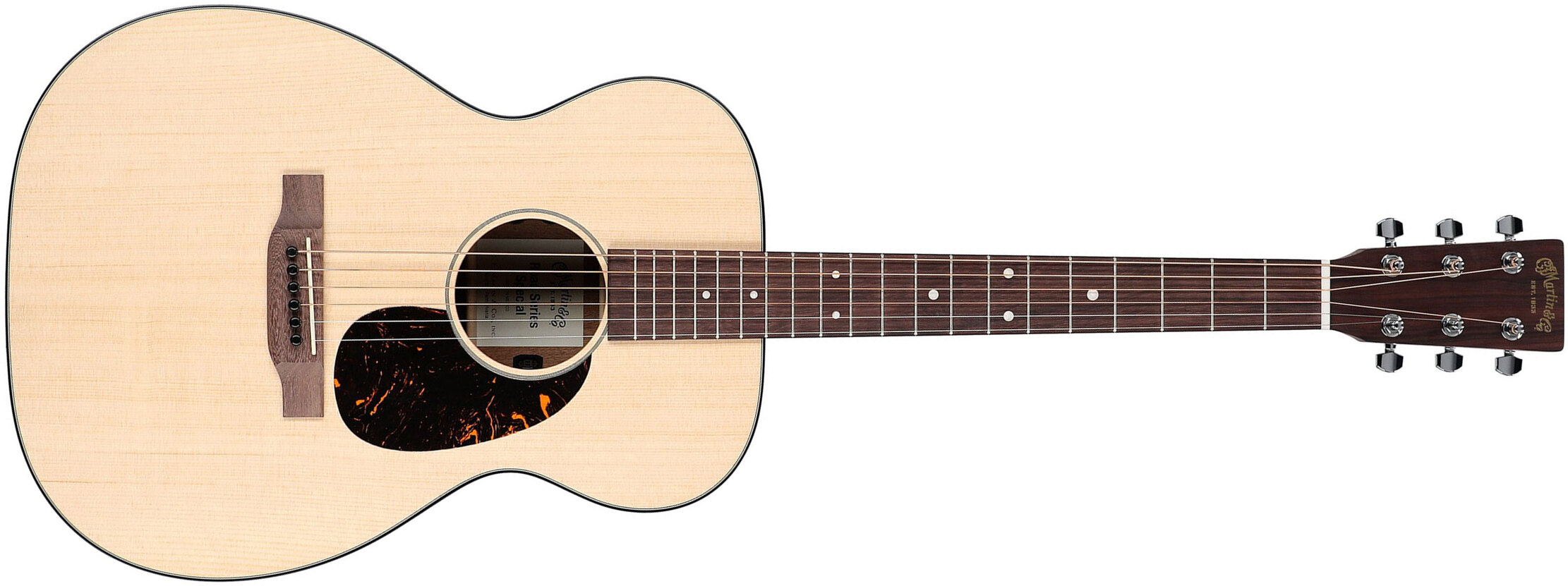 Martin 00-10e Special Road Grand Concert Shsc Epicea Sapele Rit - Natural Satin - Folk-Gitarre - Main picture