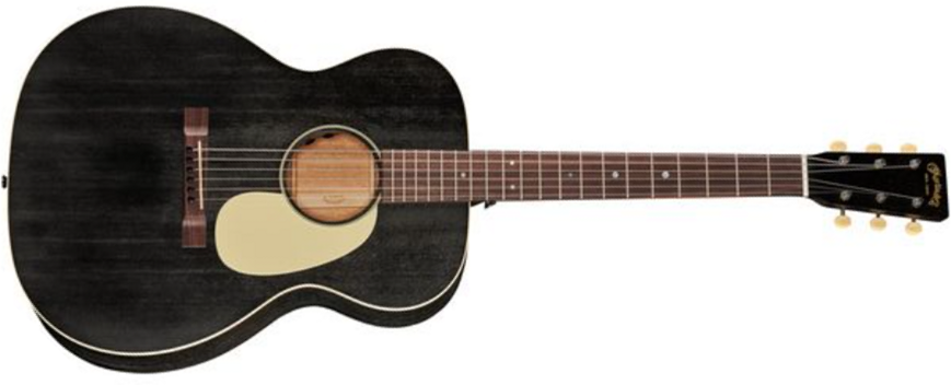 Martin 000-17e Auditorium Epicea Acajou Rw - Black Smoke - Elektroakustische Gitarre - Main picture