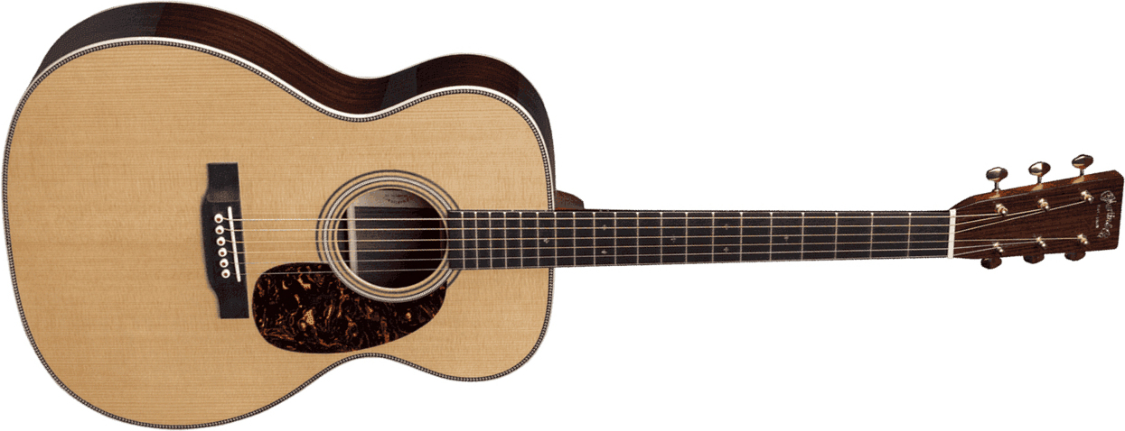 Martin 000-28 Modern Deluxe Auditorium Epicea Palissandre Eb - Natural Gloss - Westerngitarre & electro - Main picture
