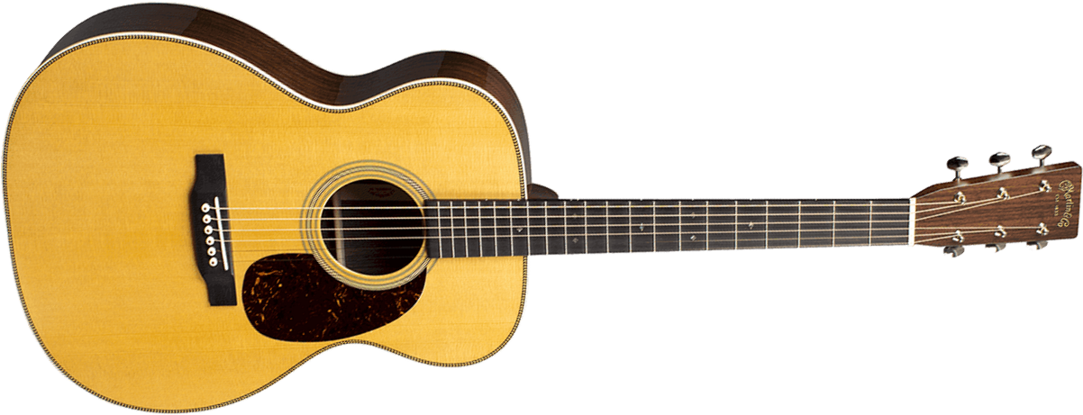 Martin 00028 Standard Golden Era 000 Shsc Epicea Palissandre Eb - Gloss Natural - Folk-Gitarre - Main picture