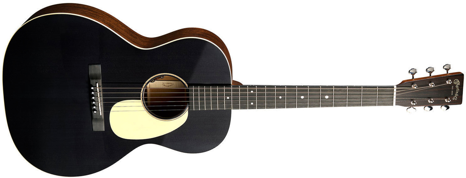 Martin 00l16e 00 Shsc Epicea Acajou Eb - Black Smoke - Folk-Gitarre - Main picture