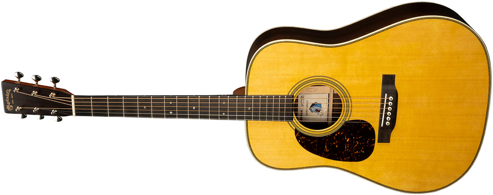 Martin Billy Strings D28 Lh Dreadnought Gaucher Epicea Palissandre Eb - Natural Antique Toner - Folk-Gitarre - Main picture