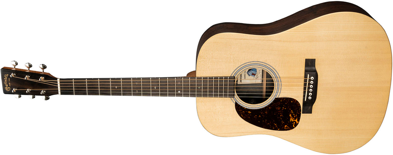 Martin Billy Strings Dx2e Lh Signature Dreadnought Gaucher Epicea Palissandre Hpl Eb - Natural Satin - Folk-Gitarre - Main picture