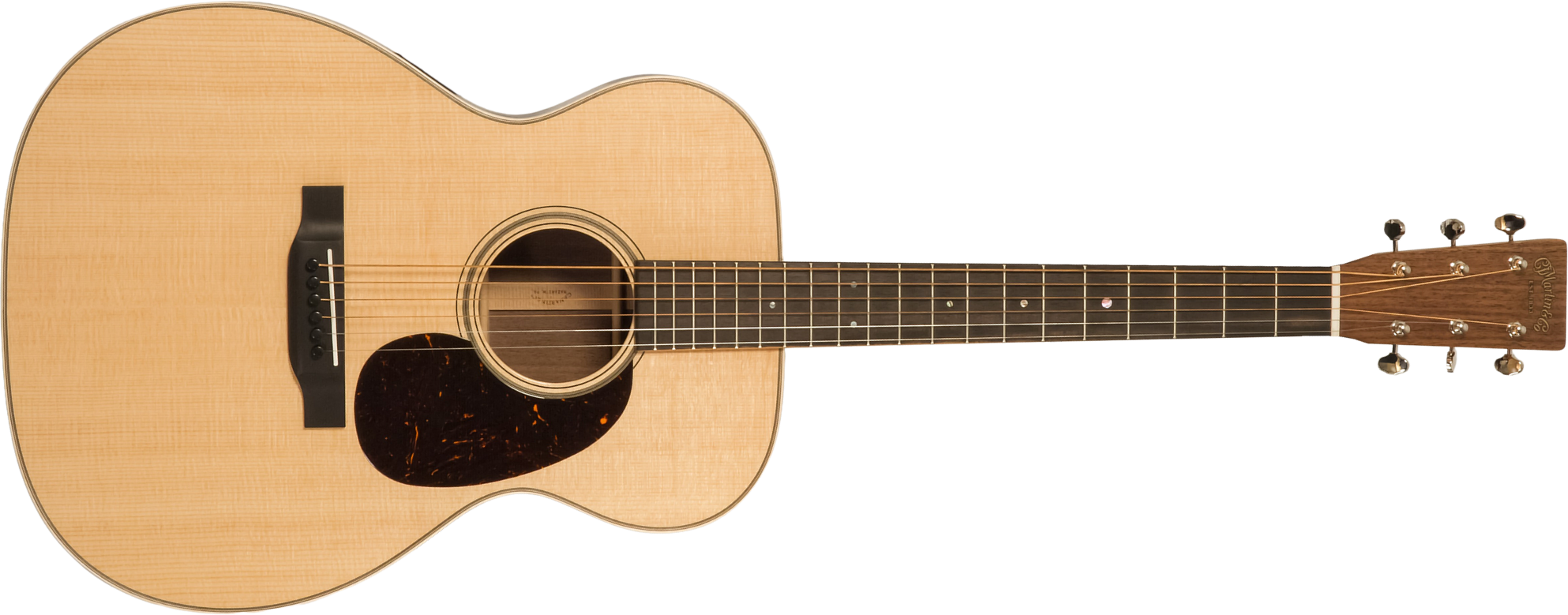 Martin Custom Shop 000 Shsc Epicea / Black Walnut Eb #2929870 - Natural - Folk-Gitarre - Main picture