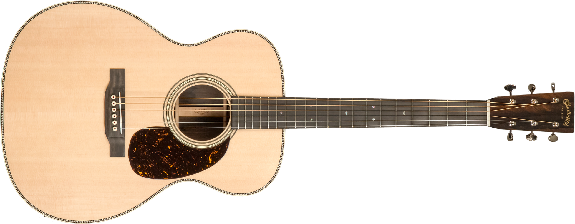 Martin Custom Shop Cs-000-c23035495 Epicea Ziricote Eb #2819079 - Natural - Folk-Gitarre - Main picture