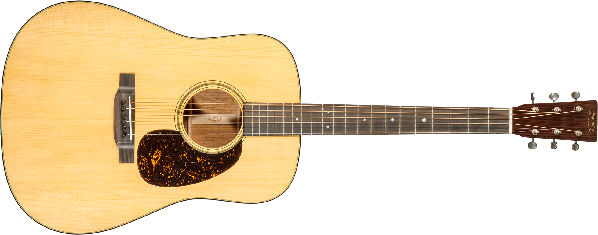 Martin Custom Shop Cs-d-c22025673 Dreadnought Epicea Vts Acajou Eb #2736834 - Natural Aging Toner - Westerngitarre & electro - Main picture