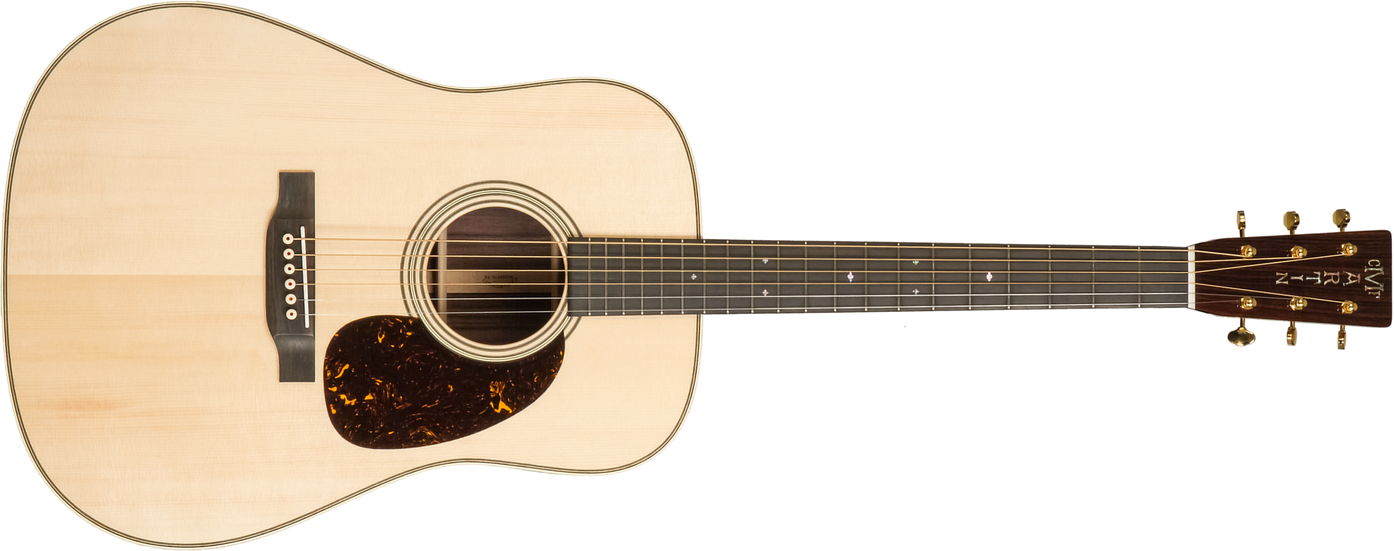 Martin Custom Shop Cs-d-c23036012 Dreadnought Epicea Adirondack Palissandre Eb #2814870 - Natural - Folk-Gitarre - Main picture