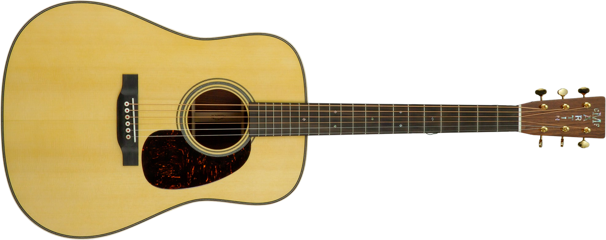Martin Custom Shop Cs-d-c24055346 Dreadnought Epicea Carpates / Palissandre Guatemala Eb #2997714 - Natural Aging Toner - Dreadnought-Gitarre - Main p