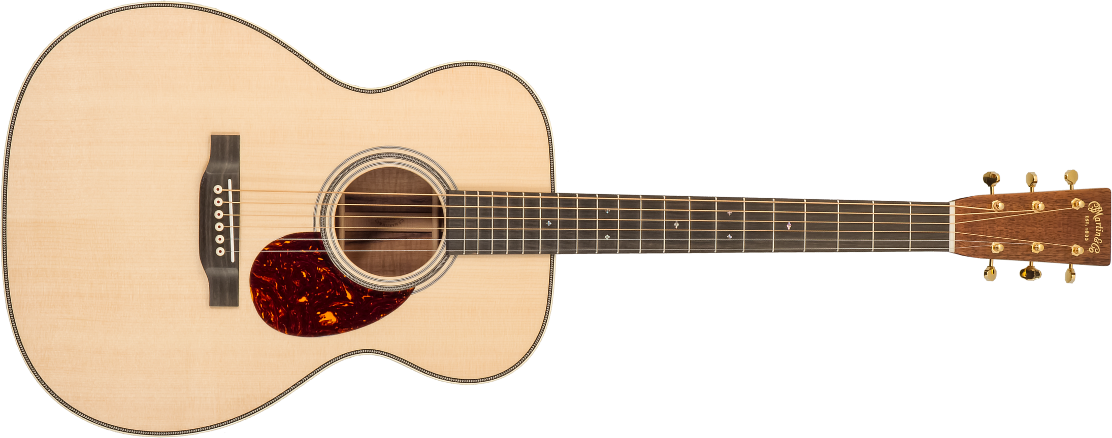Martin Custom Shop Cs-om-c23035502 Orchestra Epicea Koa  Eb #2816483 - Natural - Folk-Gitarre - Main picture