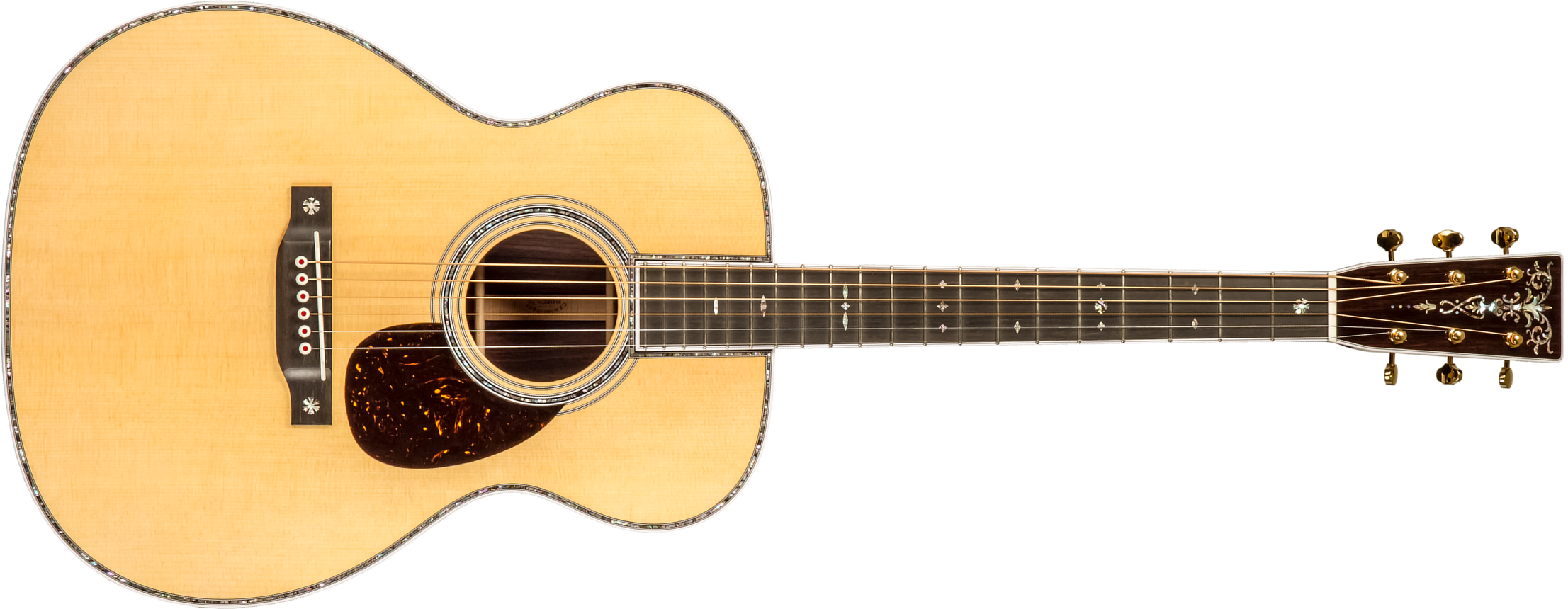Martin Custom Shop Cs-om-c23036409 Orchestra Epicea Palissandre Eb #2814867 - Natural Aging Toner - Folk-Gitarre - Main picture
