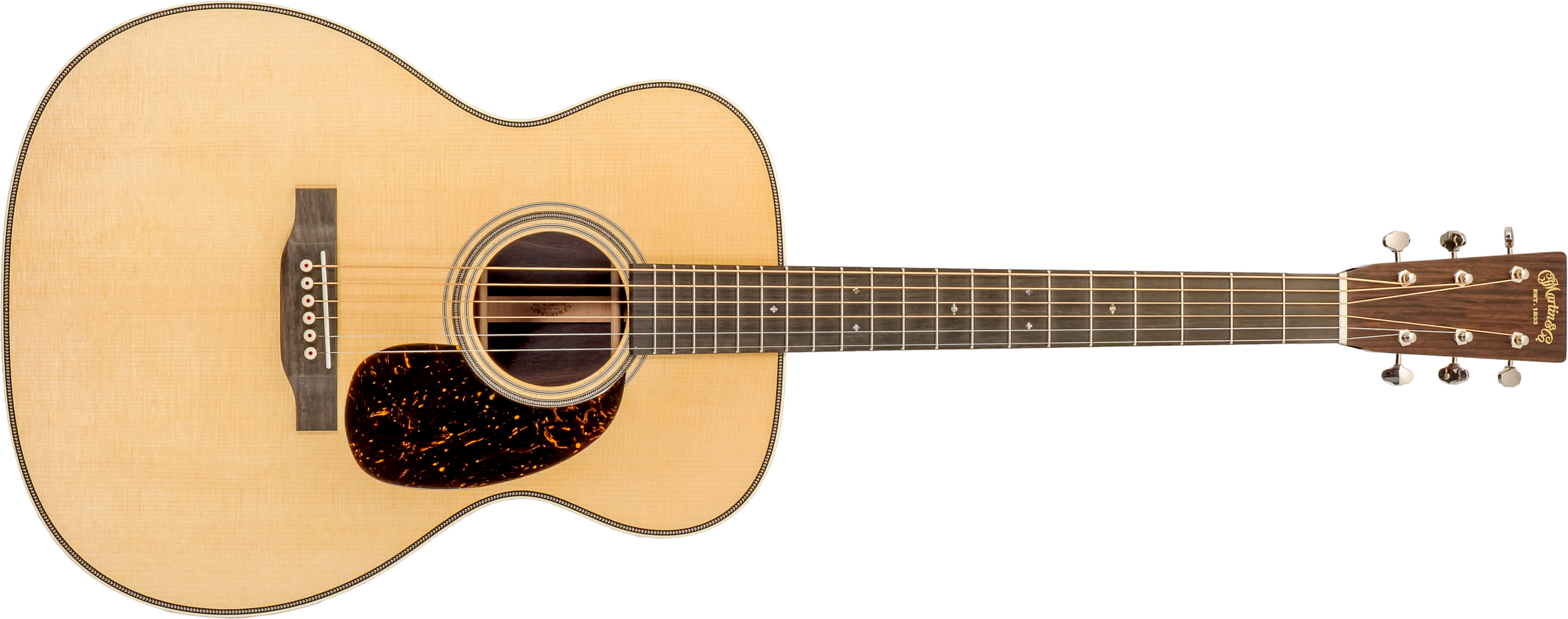 Martin Custom Shop Cs-om-c23036412 Orchestra Epicea Palissandre Eb #2816487 - Natural Aging Toner - Folk-Gitarre - Main picture