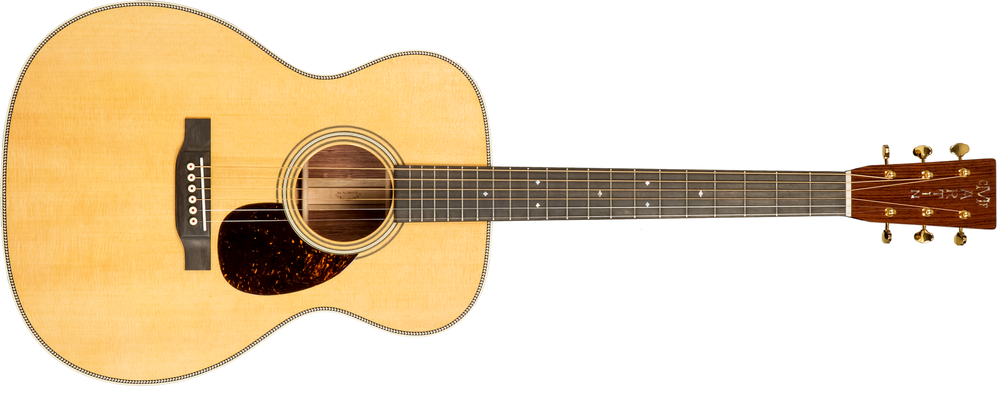 Martin Custom Shop Cs-om-c23036426 Orchestra Epicea Palissandre Eb #2814865 - Natural Aging Toner - Folk-Gitarre - Main picture