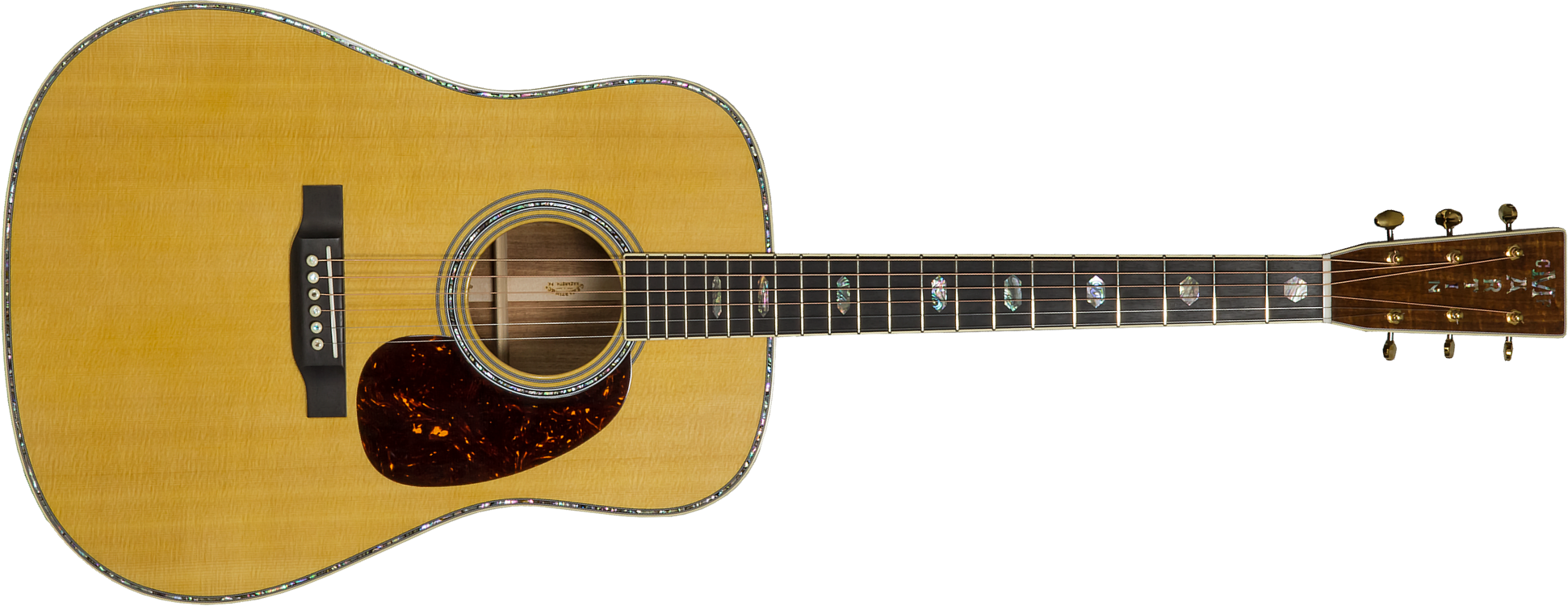 Martin Custom Shop Dreadnought Epicea Blackwood Eb #2375261 - Natural - Westerngitarre & electro - Main picture