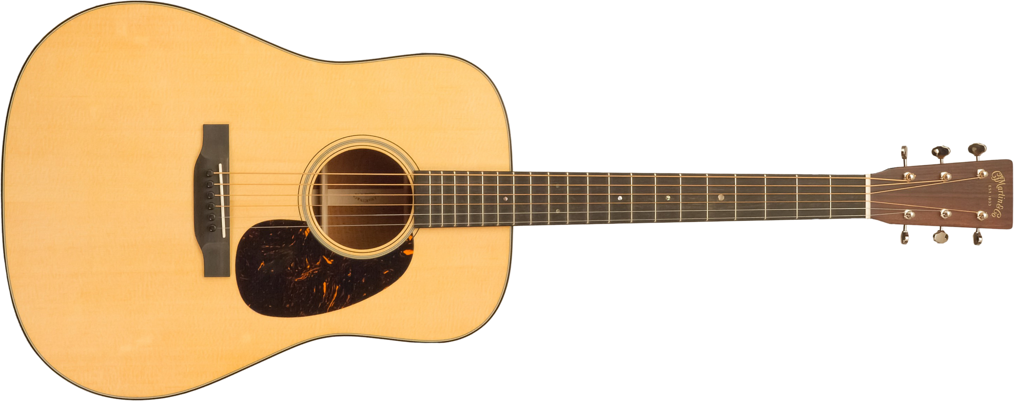 Martin Custom Shop Dreadnought Epicea Sitka / Acajou #2964131 - Natural Aging Toner - Folk-Gitarre - Main picture