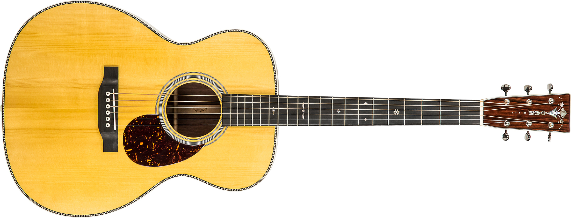 Martin Custom Shop Om Epicea Palissandre Guatemala #2113357 - Natural - Westerngitarre & electro - Main picture