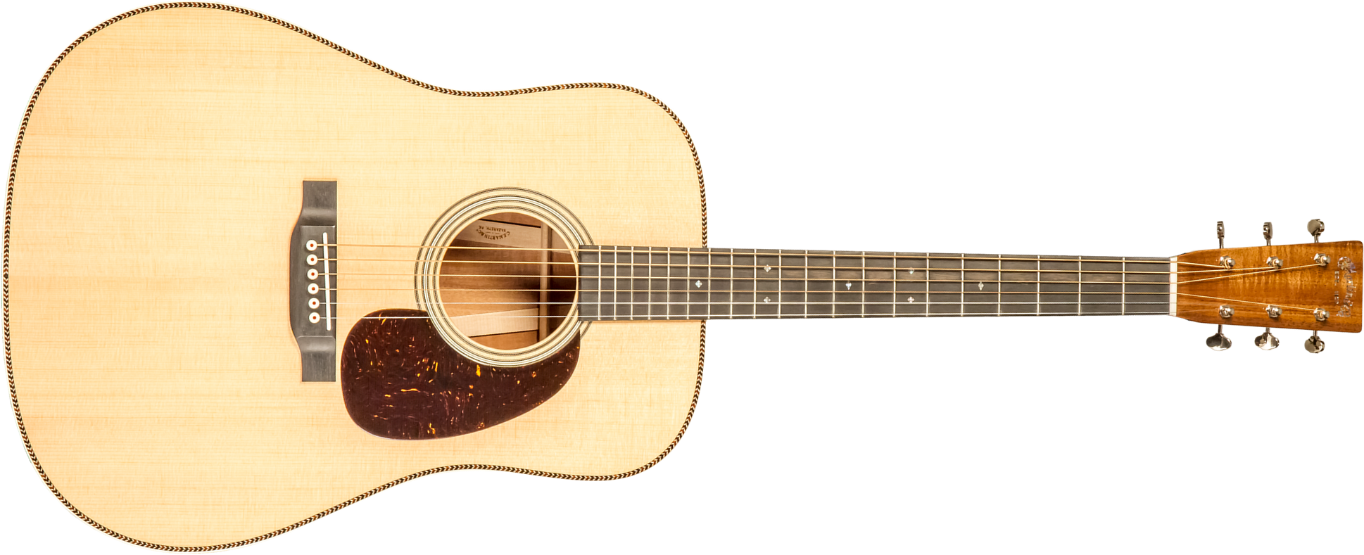 Martin Custom Shop Super D Dreadnought Epicea Sitka Vts Koa Eb #2720448 - Natural - Folk-Gitarre - Main picture