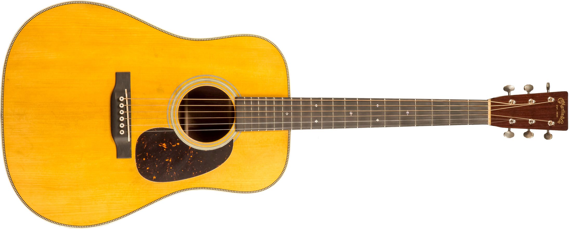 Martin D-28 Authentic 1937 Dreadnought Epicea Palissandre Eb #2852451 - Aged Natural Vintage Gloss - Folk-Gitarre - Main picture