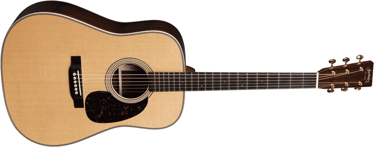 Martin D-28 Modern Deluxe Dreadnought Epicea Palissandre Eb - Natural - Westerngitarre & electro - Main picture