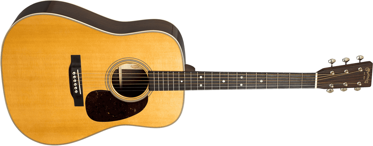 Martin D-28 Standard Dreadnought Epicea Palissandre Eb - Natural Gloss - Folk-Gitarre - Main picture