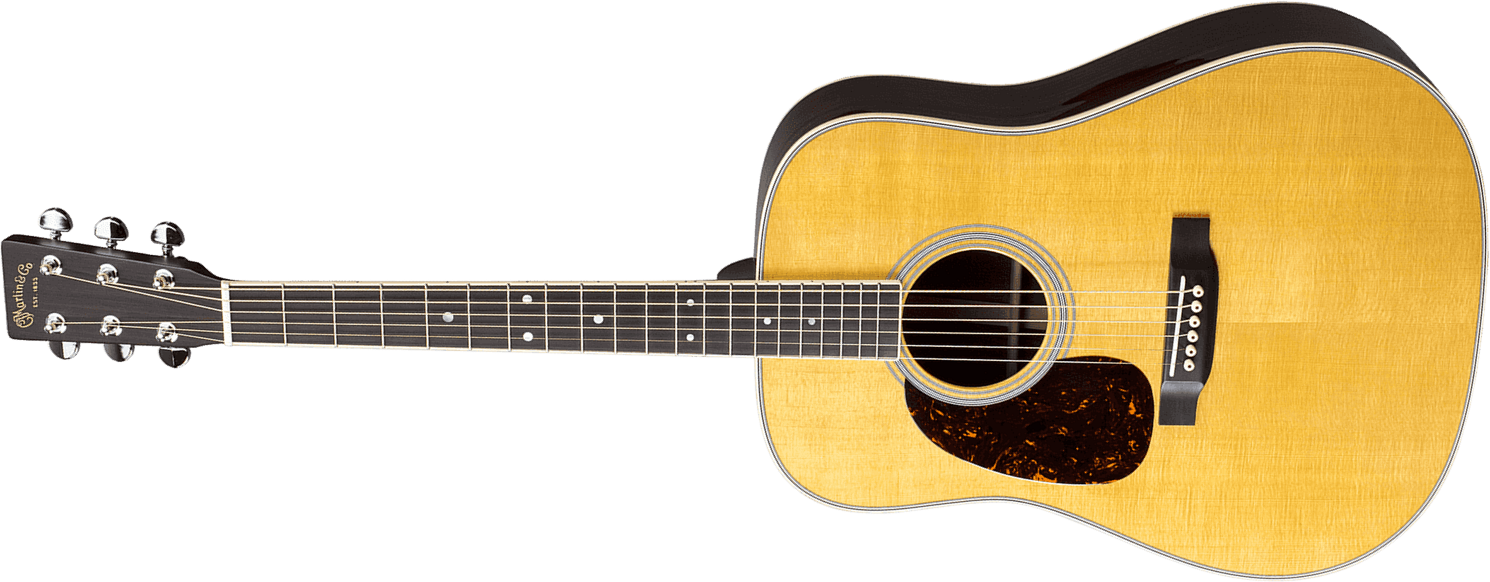 Martin D-35 Lh Standard Re-imagined Dreadnought Gaucher Epicea Palissandre Eb - Natural Aging Toner - Westerngitarre & electro - Main picture