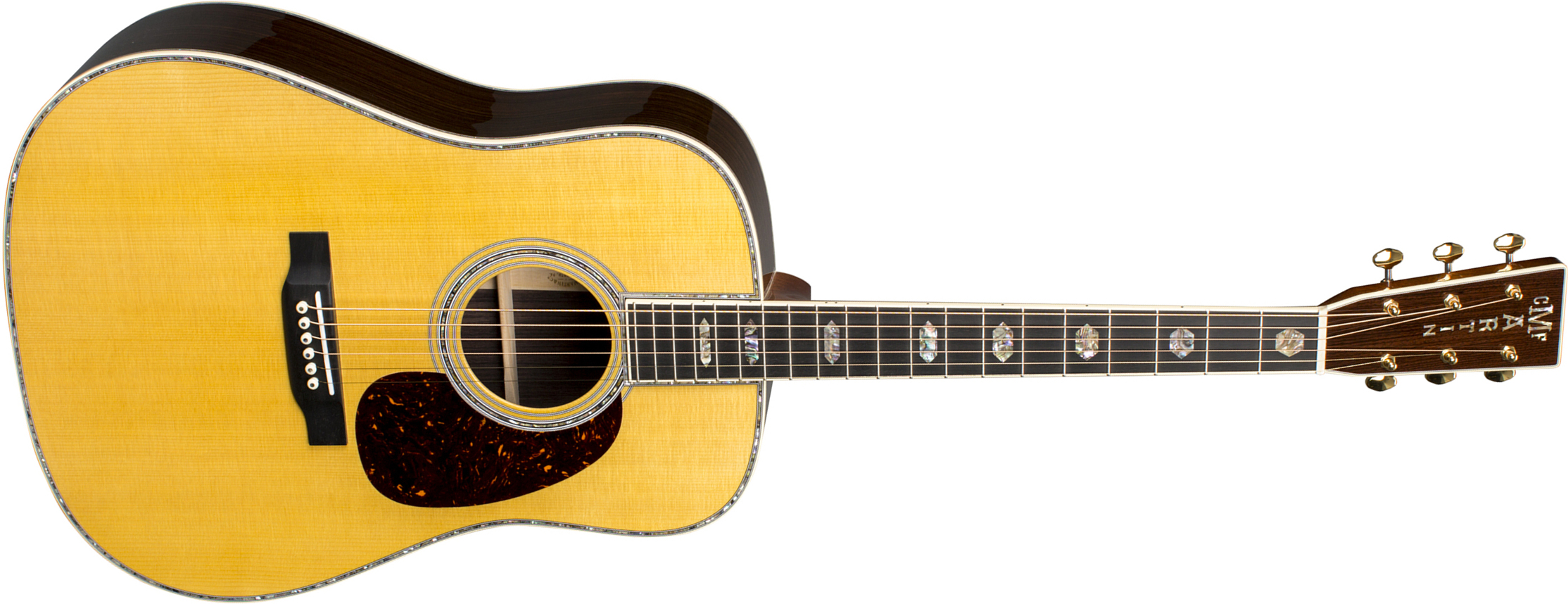 Martin D-45 Standard Re-imagined Dreadnought Epicea Palissandre Eb - Natural Aging Toner - Westerngitarre & electro - Main picture