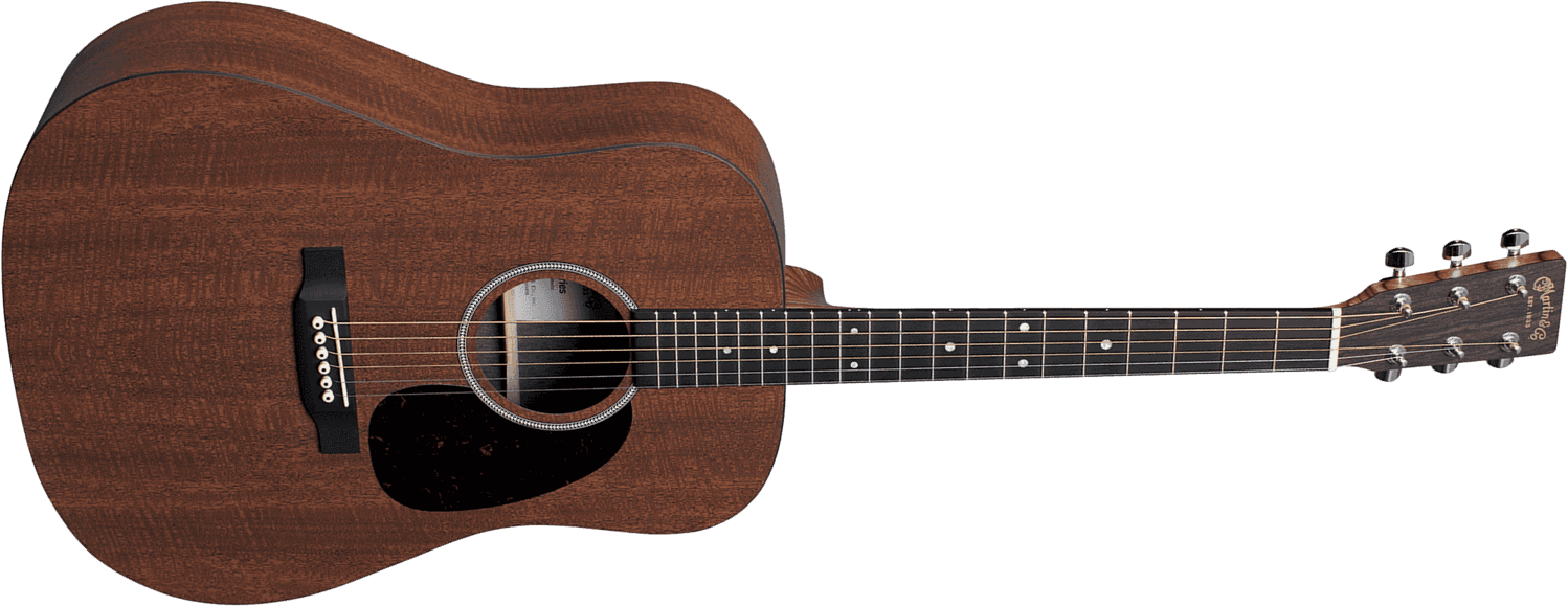 Martin D-x1e Dreadnought Hpl Acajou Ric +housse - Naturel - Westerngitarre & electro - Main picture