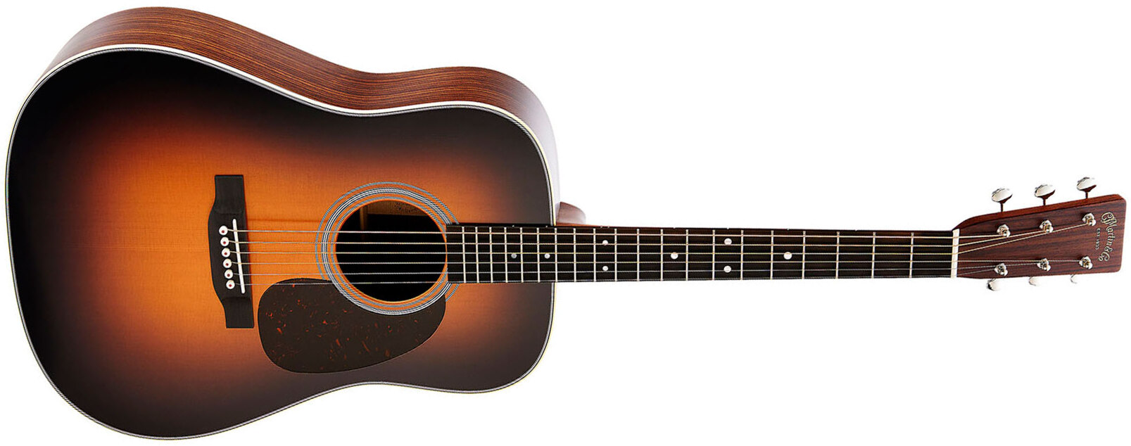 Martin D28 Standard Golden Era Epicea Palissandre Eb - 1935 Sunburst Satin - Folk-Gitarre - Main picture