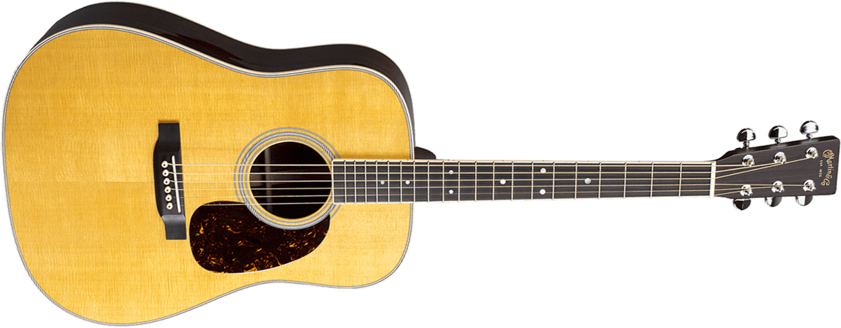 Martin D35 Standard Golden Era Dreadnought Epicea Palissandre Eb - Natural Gloss - Folk-Gitarre - Main picture
