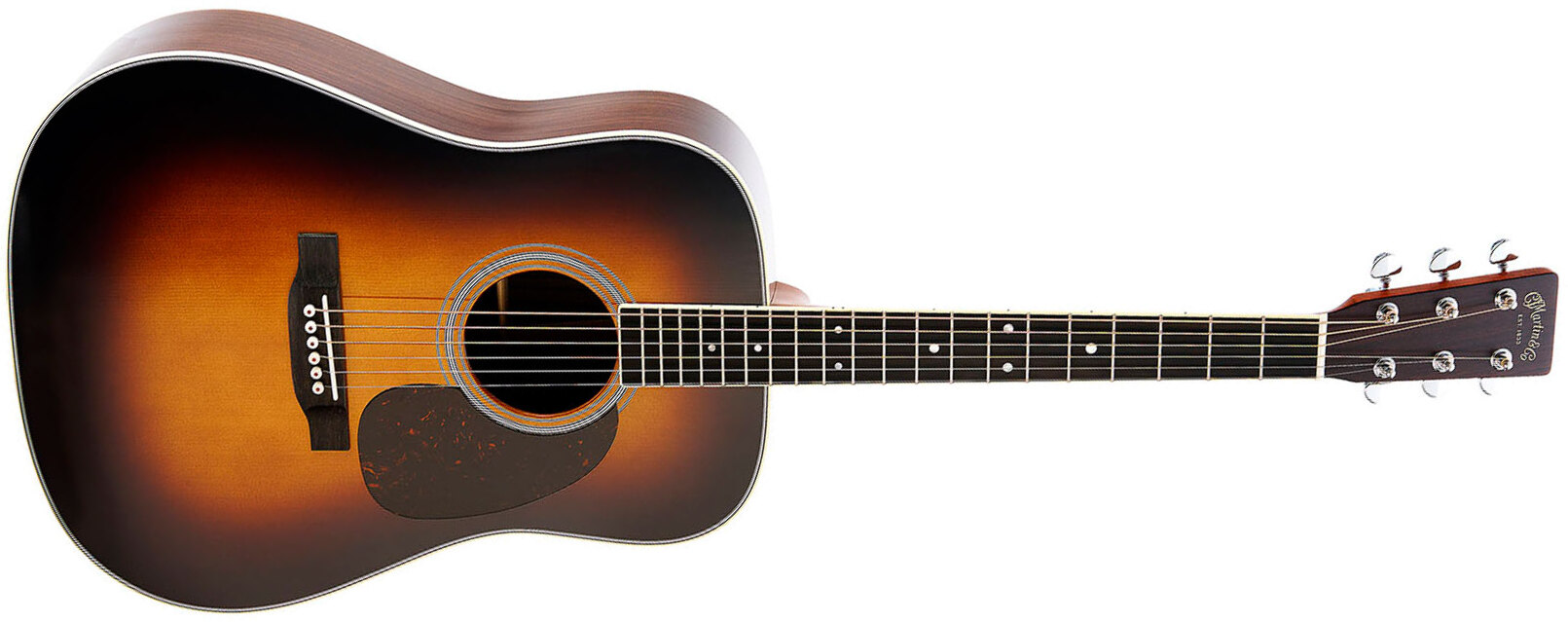 Martin D35 Standard Golden Era Dreadnought Epicea Palissandre Eb - 1935 Sunburst Gloss - Folk-Gitarre - Main picture