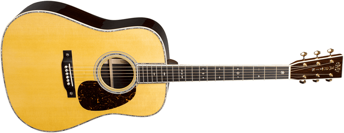 Martin D42 Standard Golden Era Dreadnought Epicea Palissandre Eb - Natural Gloss - Folk-Gitarre - Main picture