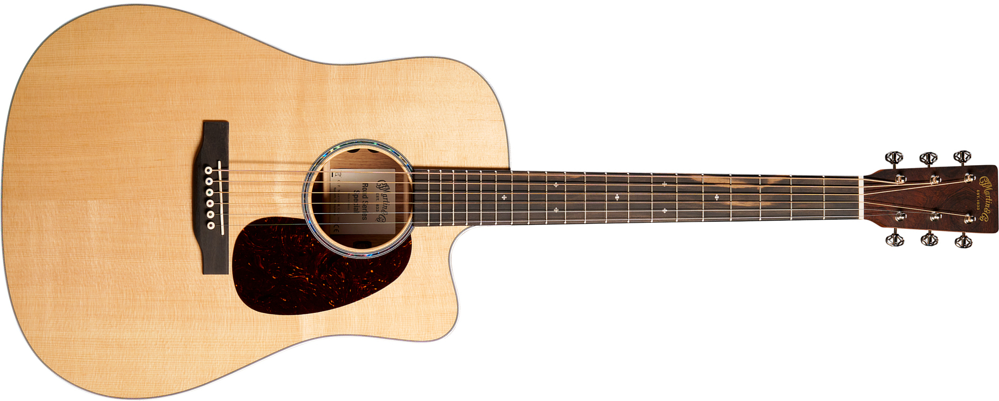 Martin Dc13e Modern Road Dreadnought Epicea Koa Eb - Natural - Folk-Gitarre - Main picture