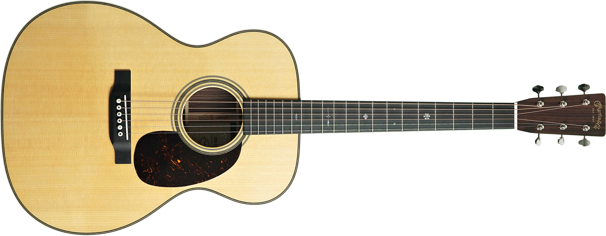 Martin Eric Clapton 000ec 30th Anniversary Epicea Palissandre Rw - Natural Antique Toner - Folk-Gitarre - Main picture