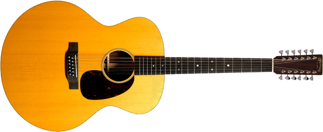 Martin Grand J16e 12-string Jumbo 12c Epicea Palissandre Eb - Natural Vintage Tint - Folk-Gitarre - Main picture